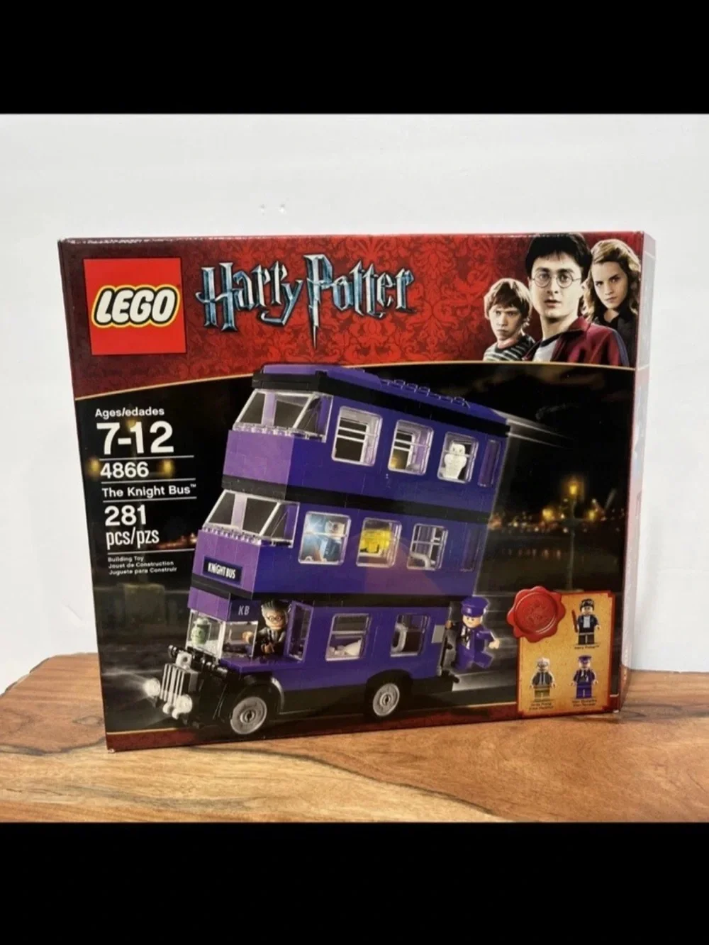 Retired and Rare Lego Harry Potter The Knight Bus [4866] Complete Set with Box